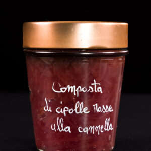 Composta di cipolle rosse alla cannella
